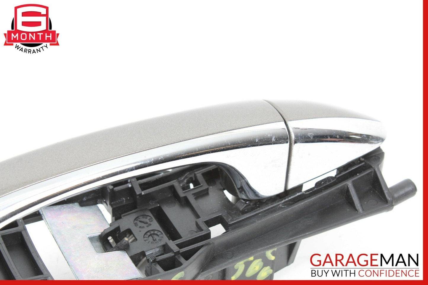 06-11 Mercedes W219 CLS500 Rear Left Side Exterior Door Handle Indium Gray OEM