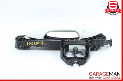 09-15 Mercedes X204 GLK350 Rear Left Side Exterior Door Handle White OEM