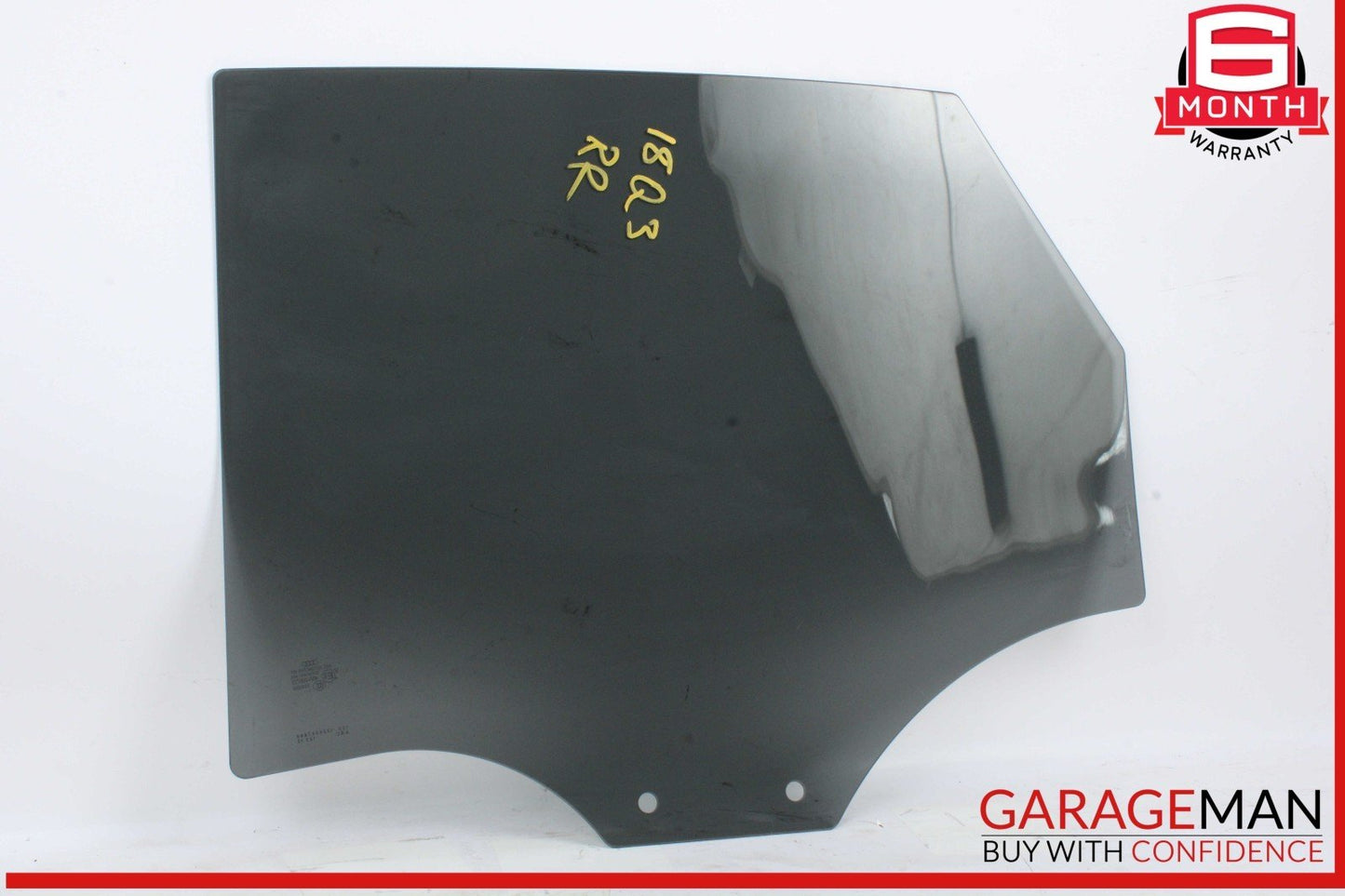 15-18 Audi Q3 Quattro Rear Right Passenger Side Door Window Glass 43R006723 OEM