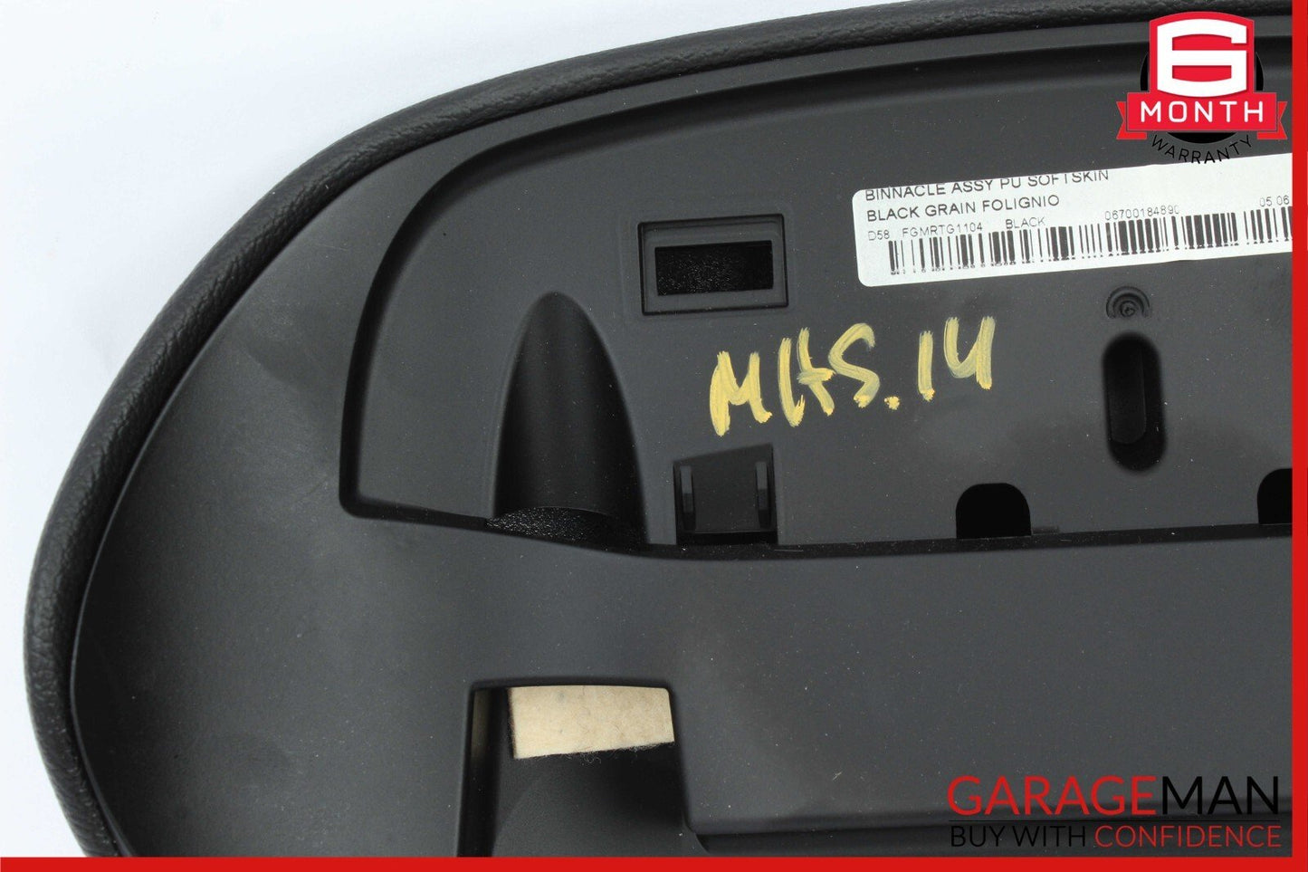 14-17 Maserati Ghibli Gauge Dash Speedometer Trim Pad Cover Black OEM