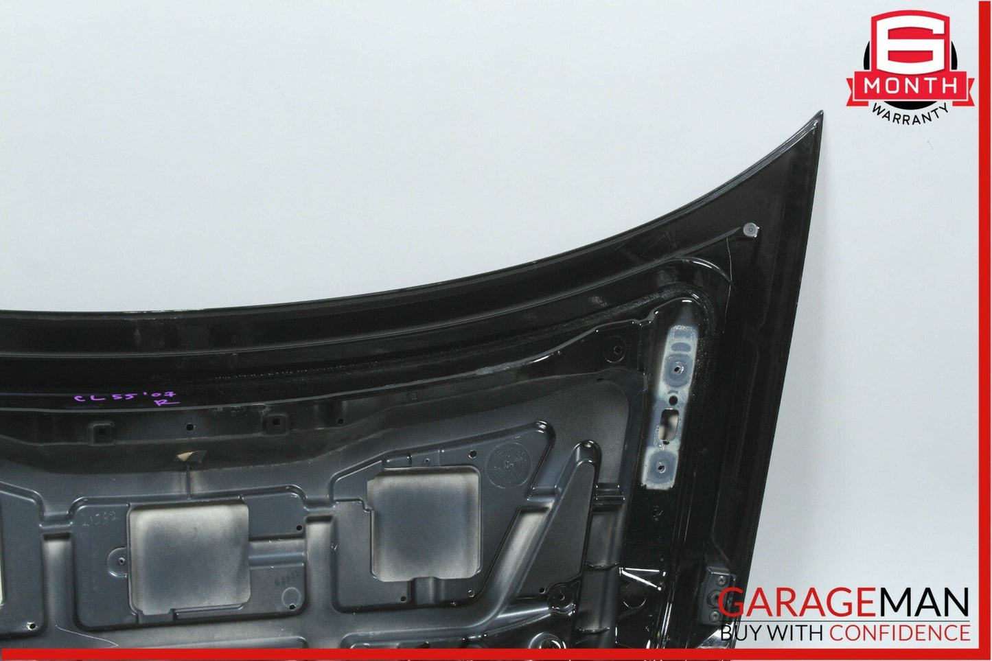 07-10 Mercedes W216 CL550 CL65 AMG Rear Trunk Lid Deck Shell Panel Black OEM