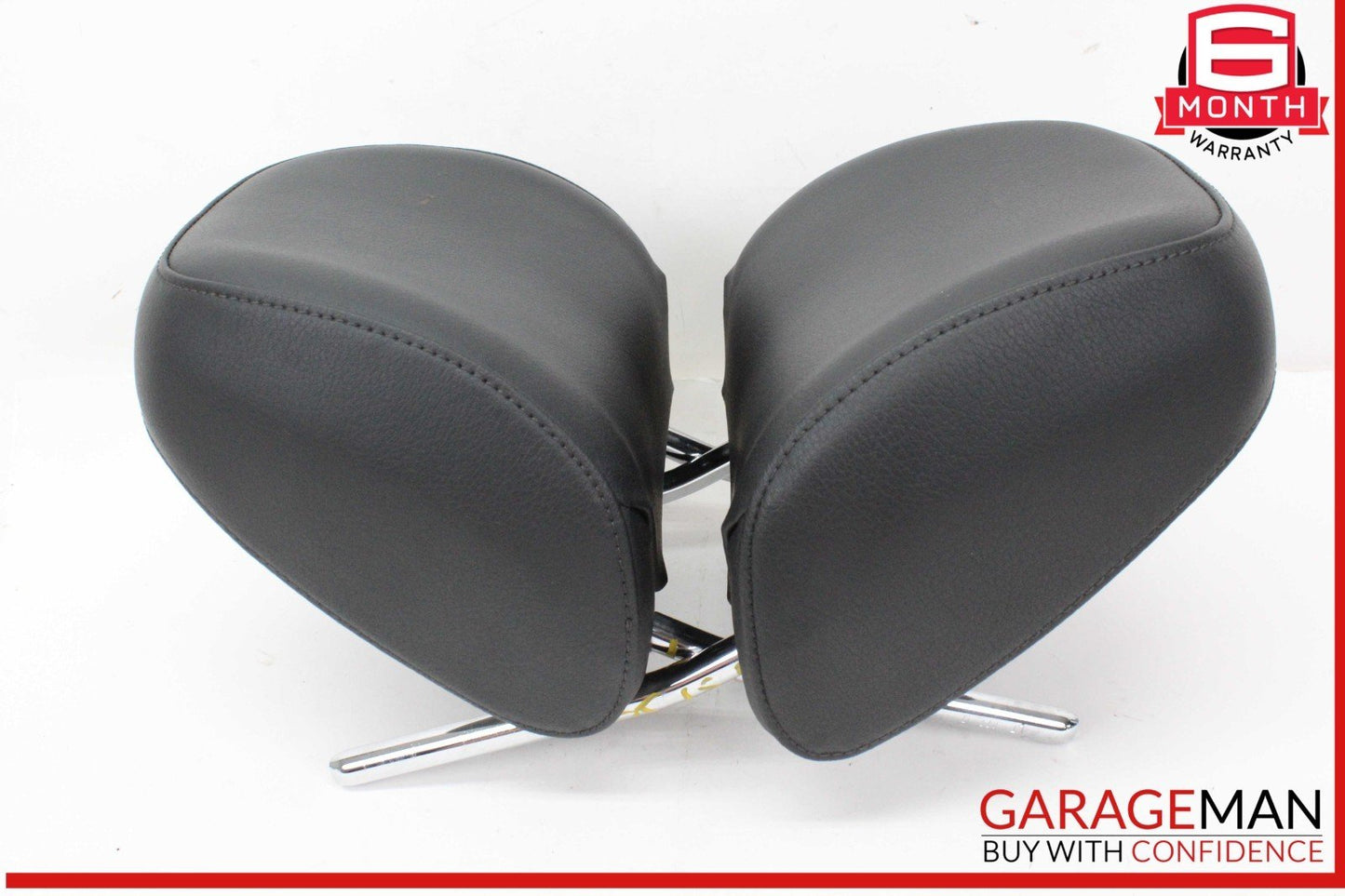 13-17 Audi Q5 A5 Front Left and Front Right Side Head Rest Headrest Black OEM