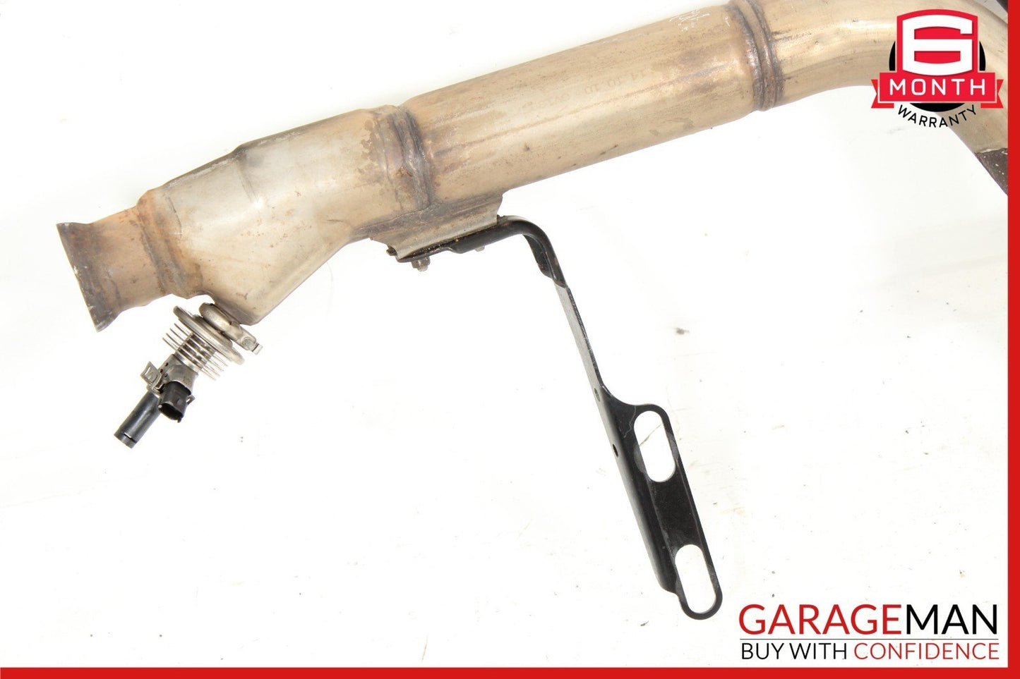 11-13 Mercedes W212 E350 Diesel Bluetec Center Exhaust Pipe Silencer OEM