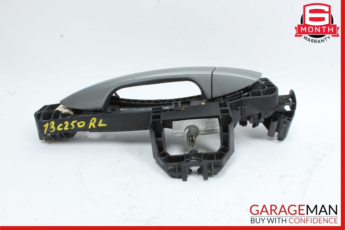 08-14 Mercedes W204 C300 C350 C63 AMG Rear Left Side Exterior Door Handle Silver