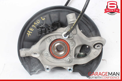 10-18 Mercedes W212 E350 Rear Left Side Spindle Knuckle Hub OEM