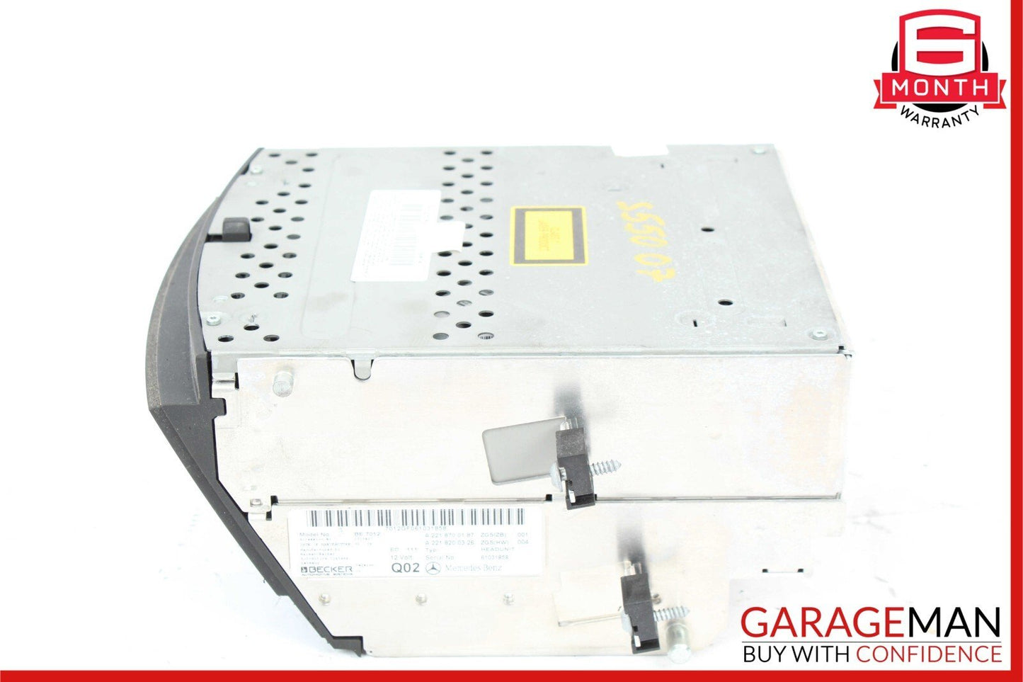 07-09 Mercedes-Benz W221 S550 Head Unit Command CD Navigation 2218700187
