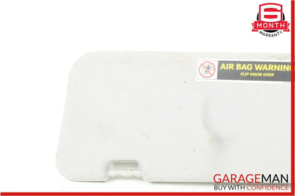 06-11 Mercedes W219 CLS500 Front Right Side Sunvisor Sun Visor Shade Gray OEM