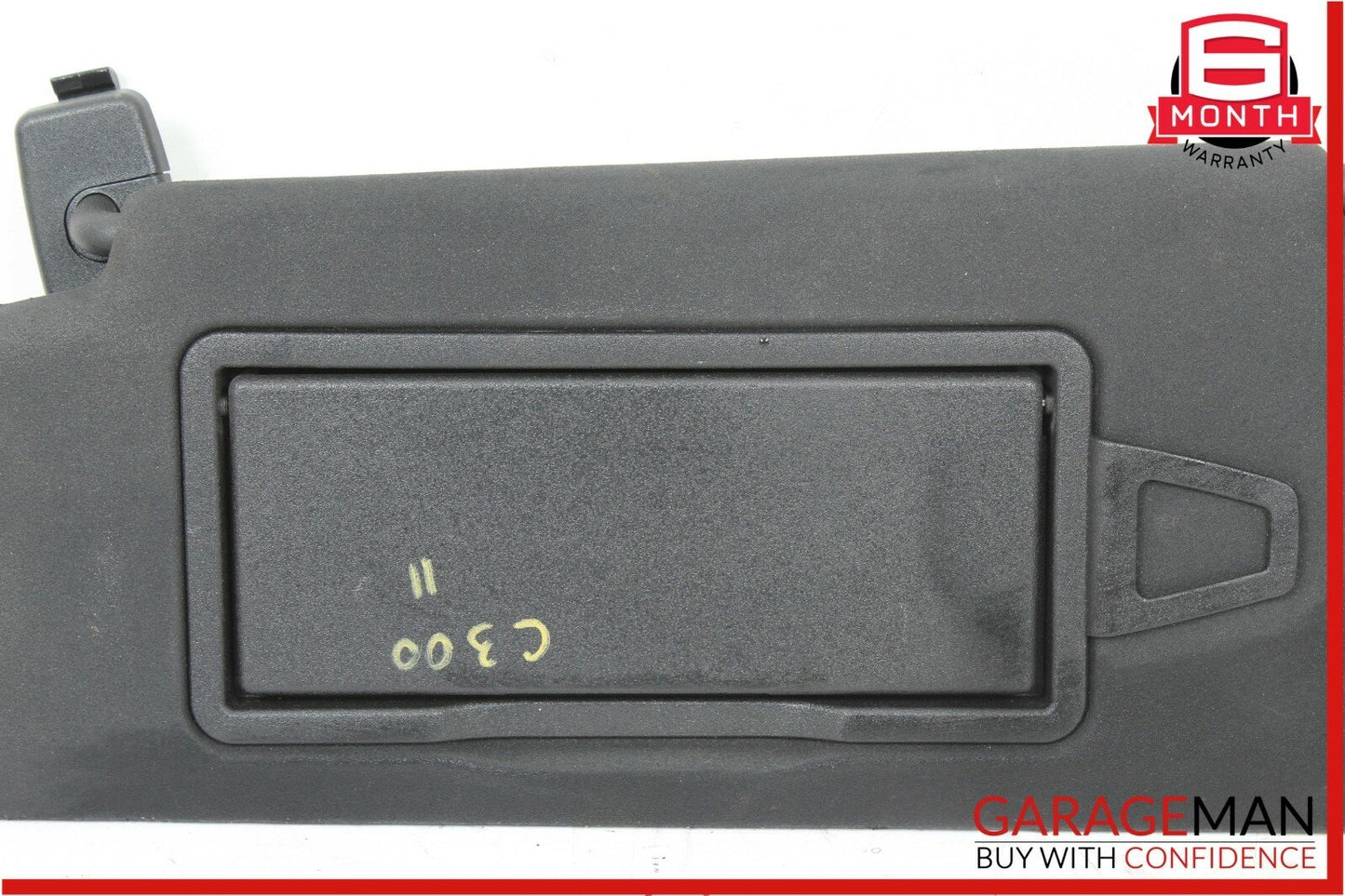 08-14 Mercedes W204 C300 C250 Front Left Side Sun Visor Sunvisor Shade Cover OEM