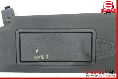 08-14 Mercedes W204 C300 C250 Front Left Side Sun Visor Sunvisor Shade Cover OEM