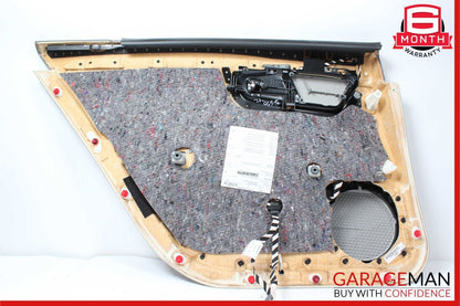 10-13 Mercedes W221 S550 S500 Rear Right Passenger Interior Door Panel Grey OEM