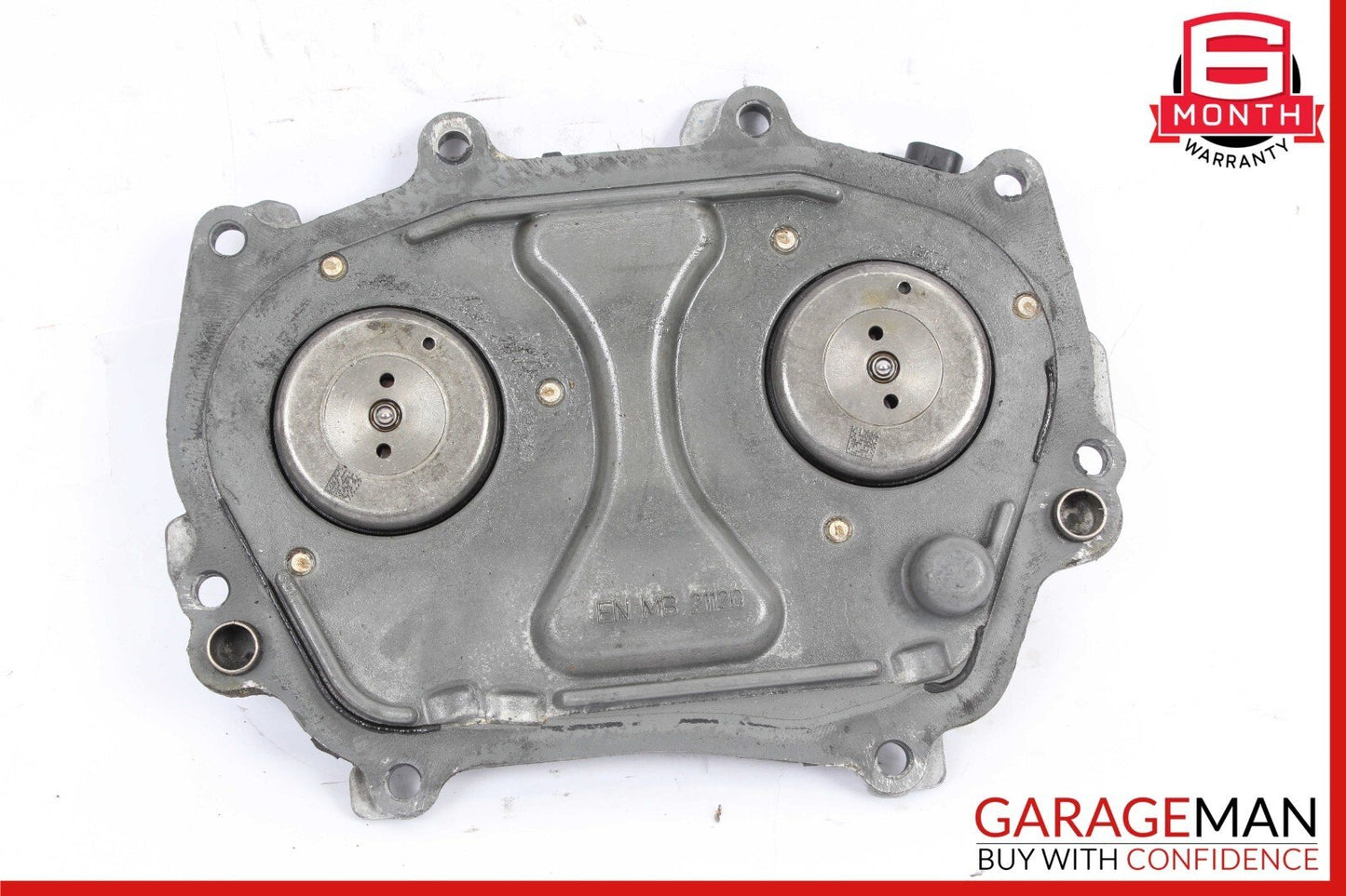12-18 Mercedes W212 E350 E550 Front Right / Left Engine Timing Chain Cover Plate