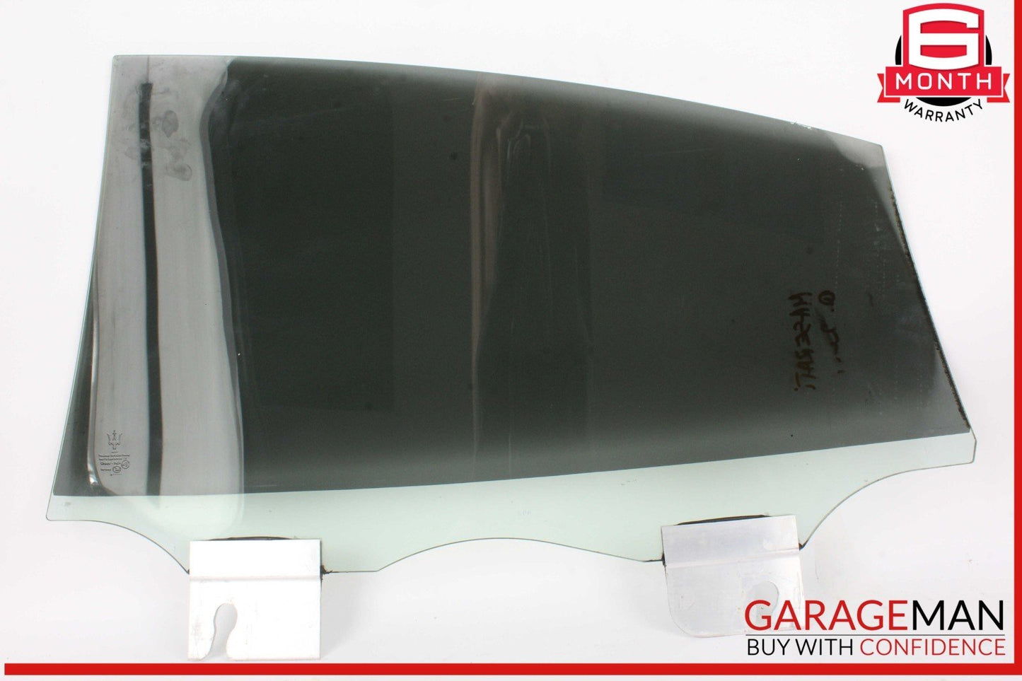 14-22 Maserati Quattroporte M156 Rear Right Passenger Side Door Window Glass OEM
