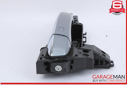 12-18 Audi A7 A6 Right Passenger Side Exterior Door Handle Silver 4H0837886 OEM
