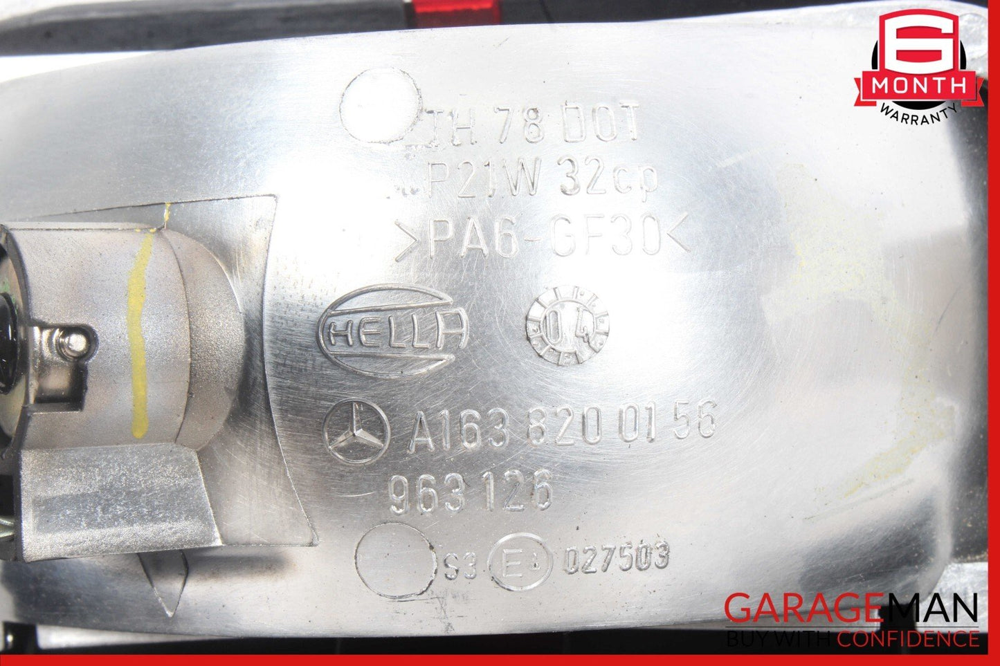 98-05 Mercedes W163 ML320 ML350 ML55 AMG Third Brake Light Lamp 1638200156 OEM