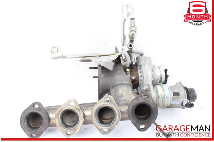 12-15 Mercedes R172 SLK250 C250 1.8L Turbo Turbocharger Manifold Assembly OEM