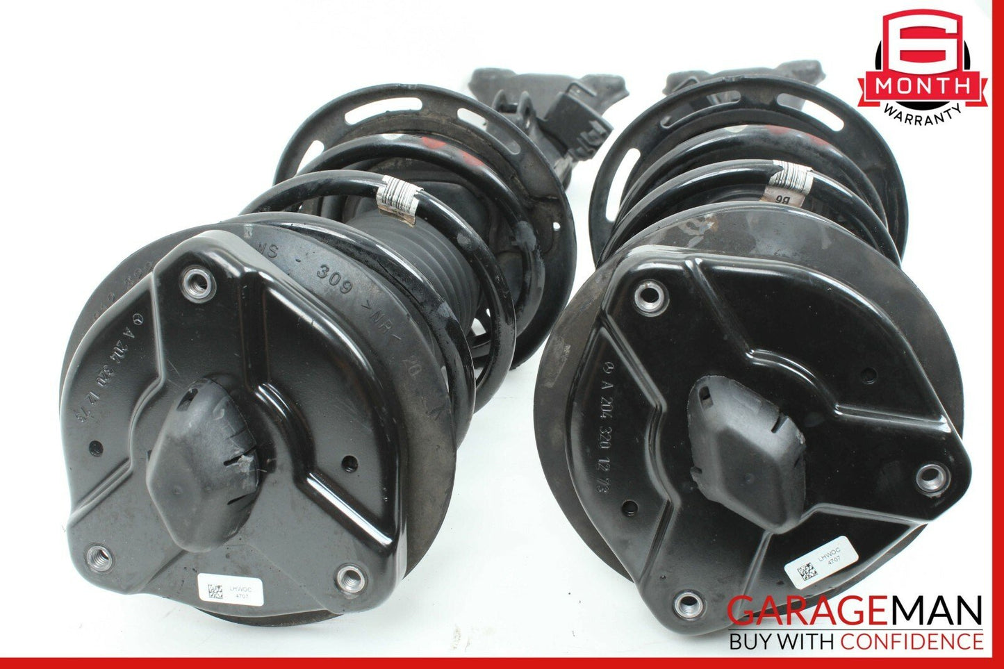 08-17 Mercedes C250 E350 Coupe Front Left & Right Shock Strut Absorber Set of 2