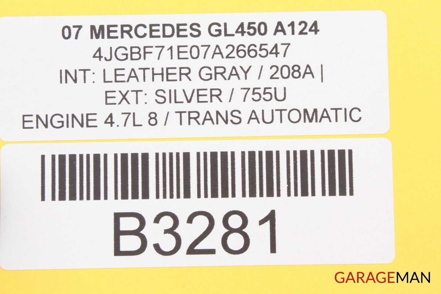 06-09 Mercedes X164 GL450 ML350 Tire Pressure Control Module 1645403762 A124 OEM