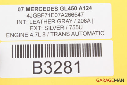 06-09 Mercedes X164 GL450 ML350 Tire Pressure Control Module 1645403762 A124 OEM