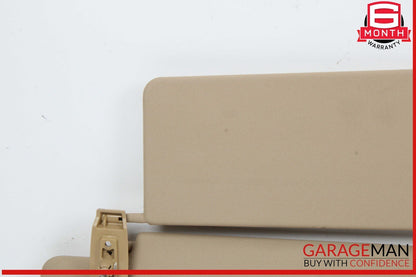 06-12 Mercedes X164 GL450 Front Left Side Sun Visor Sunvisor Shade Beige OEM
