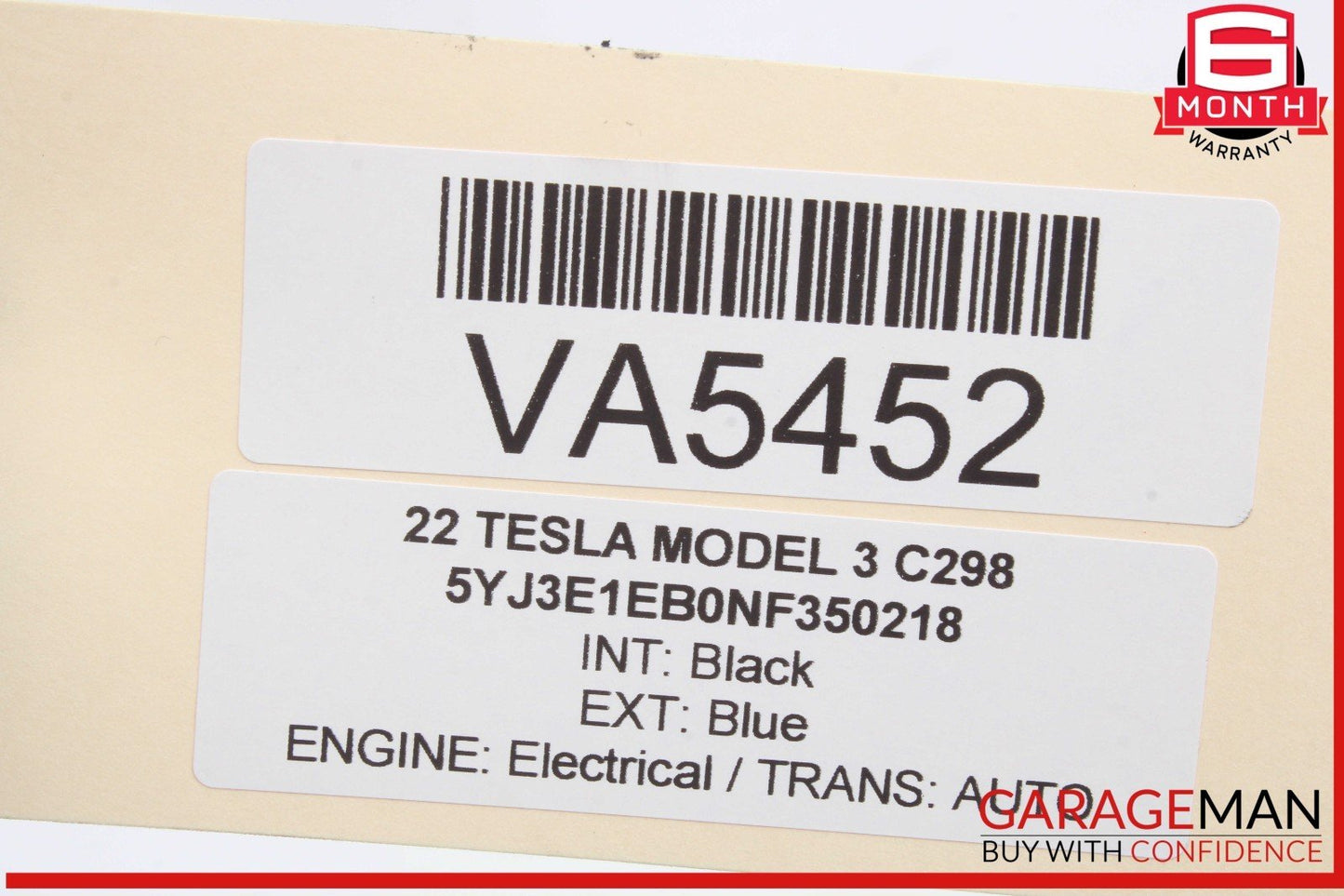 17-23 Tesla Model 3 Rear Left or Right Side Upper Control Arm Fore Link OEM