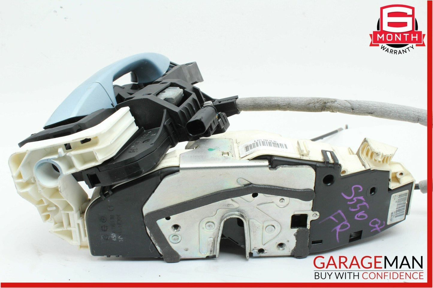 07-13 Mercedes S550 Front Right Keyless Go Door Lock Actuator w/ Door Handle