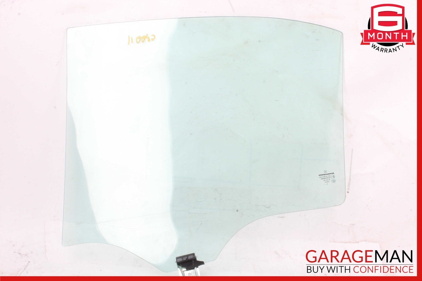 08-15 Mercedes W204 C300 C250 C350 Rear Right Side Door Window Auto Glass OEM