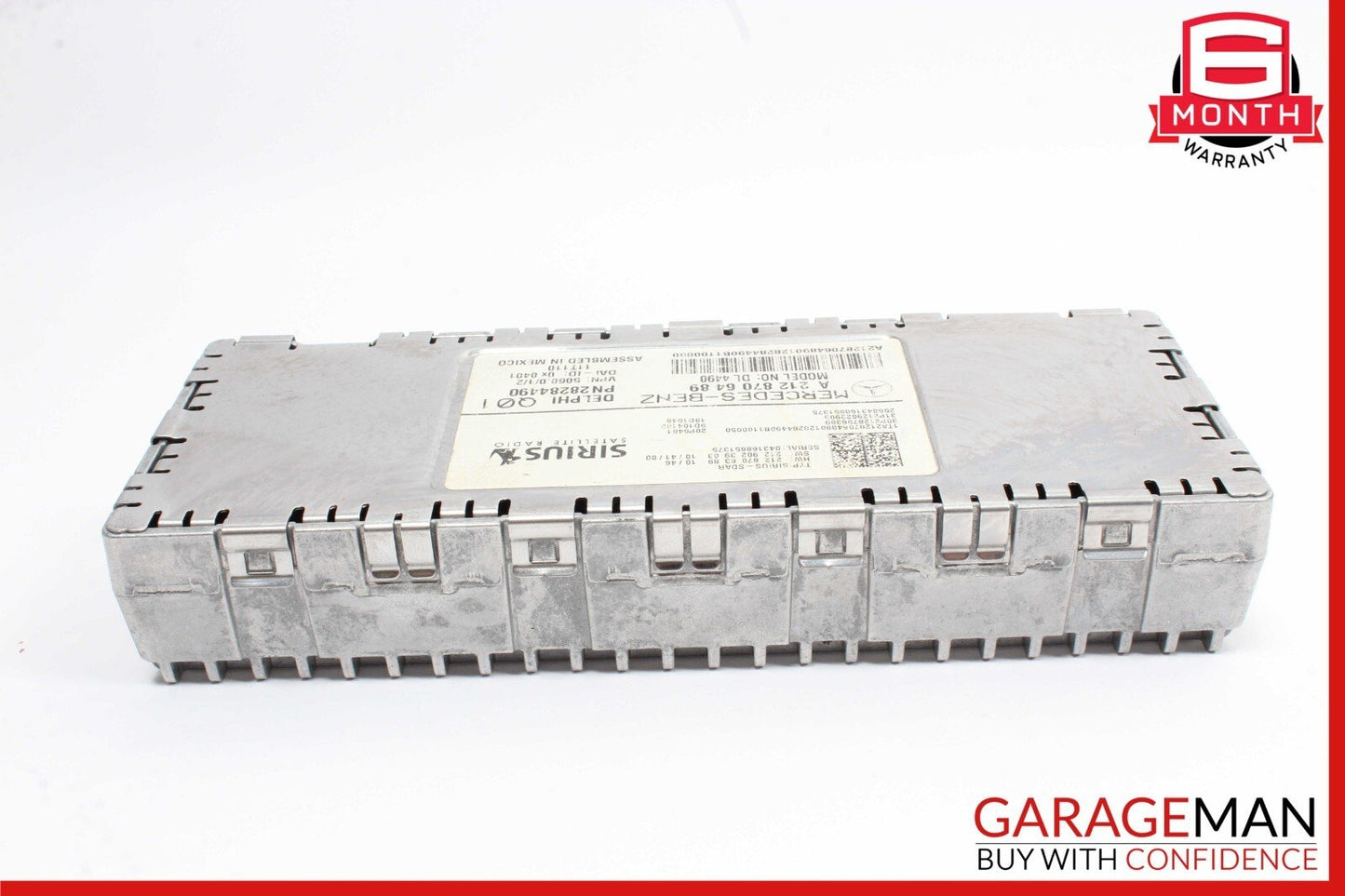 12-15 Mercedes GLK350 CLS500 Sirius Satellite Radio Receiver Control Module OEM