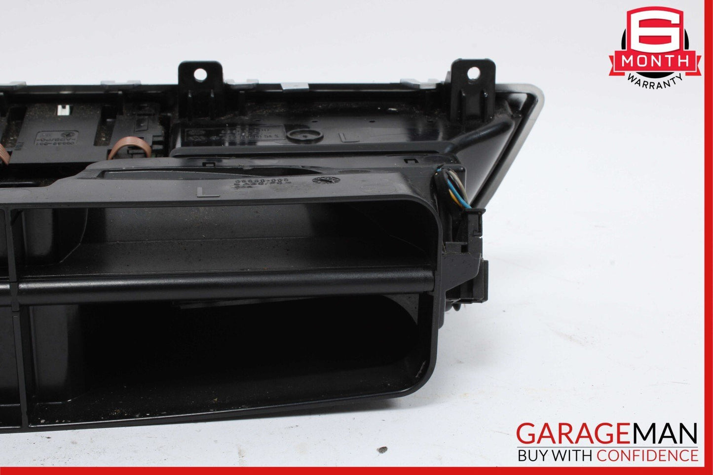 07-13 Mercedes W221 S500 S450 Front Center Dash AC A/C Air Vent Trim Clock Assy