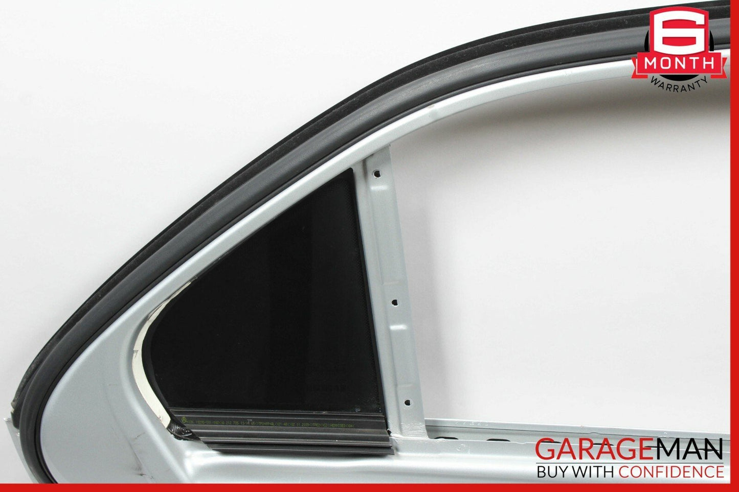 10-16 Mercedes W212 E400 E350 Sedan Rear Left Driver Side Door Shell Silver OEM