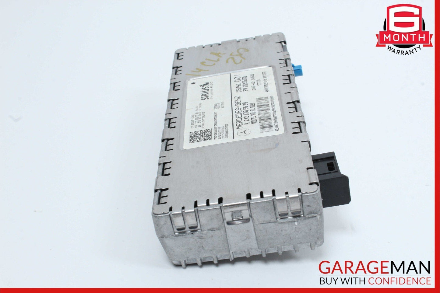 10-17 Mercedes W117 CLA250 Sirius Satellite Radio Receiver 2128705689 OEM