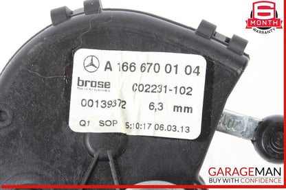 13-16 Mercedes X166 GL450 GL550 Rear Right Quarter Window Regulator Motor OEM