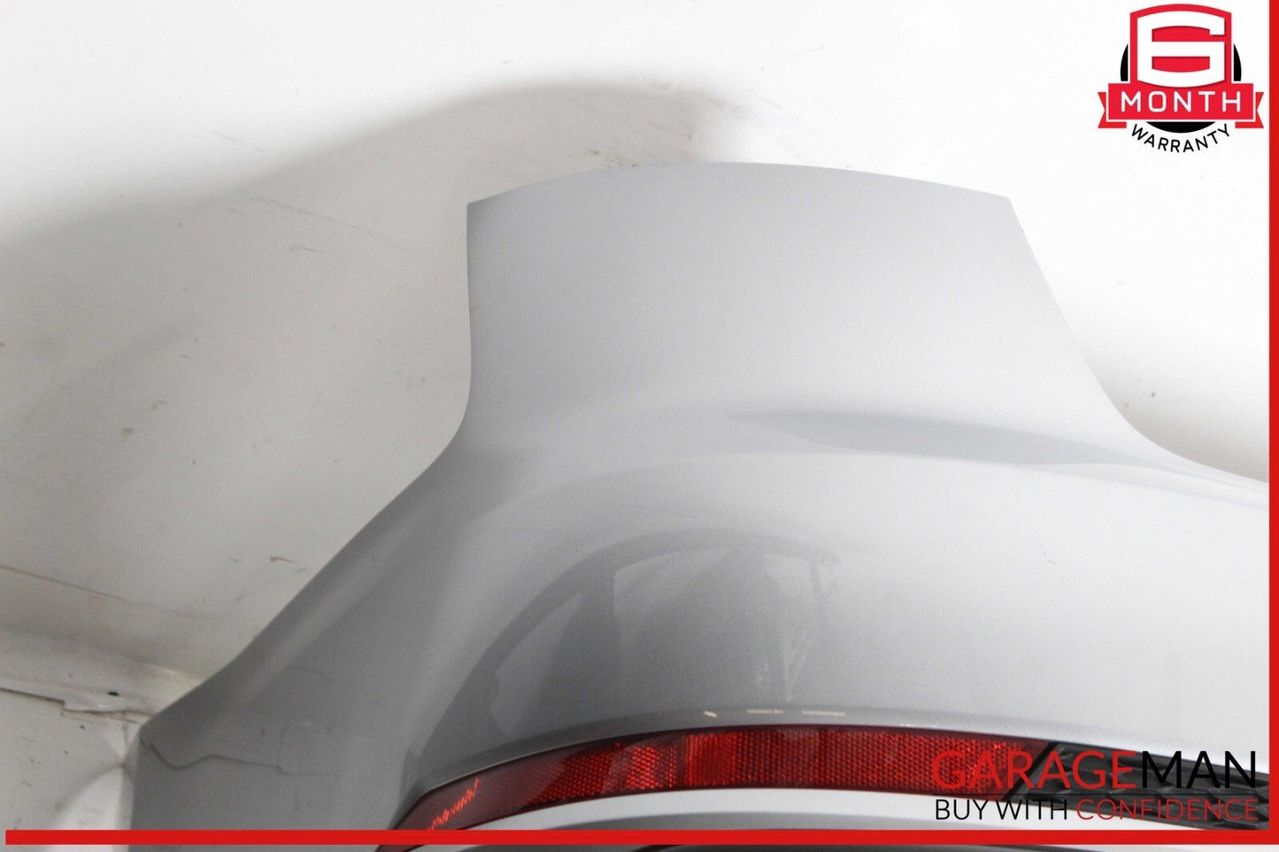17-19 Audi A4 Rear Bumper Cover Assembly Gray OEM
