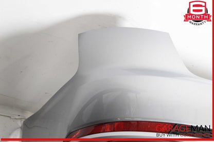 17-19 Audi A4 Rear Bumper Cover Assembly Gray OEM
