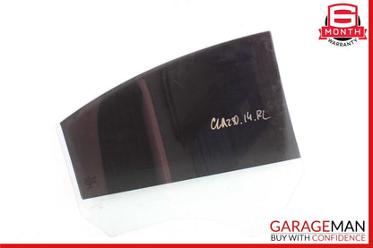 14-18 Mercedes W117 CLA250 Rear Left Driver Side Door Window Auto Glass Panel