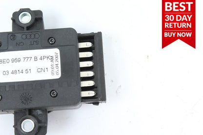 07-09 Audi Q7 Front Left Side Seat Lumbar Adjustment Switch Module Black A110