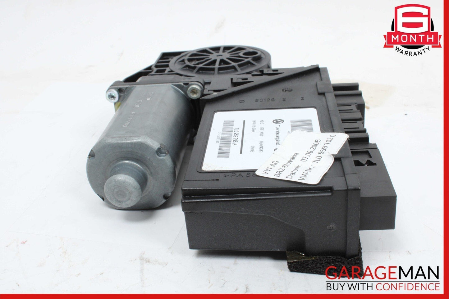 03-10 Porsche Cayenne Turbo 955  Rear Left Side Door Window Regulator Motor OEM