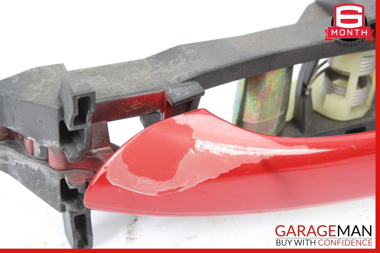 05-07 Mercedes W203 C230 C55 AMG Rear Left Driver Side Exterior Door Handle Red