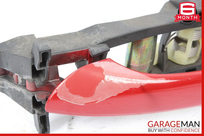 05-07 Mercedes W203 C230 C55 AMG Rear Left Driver Side Exterior Door Handle Red