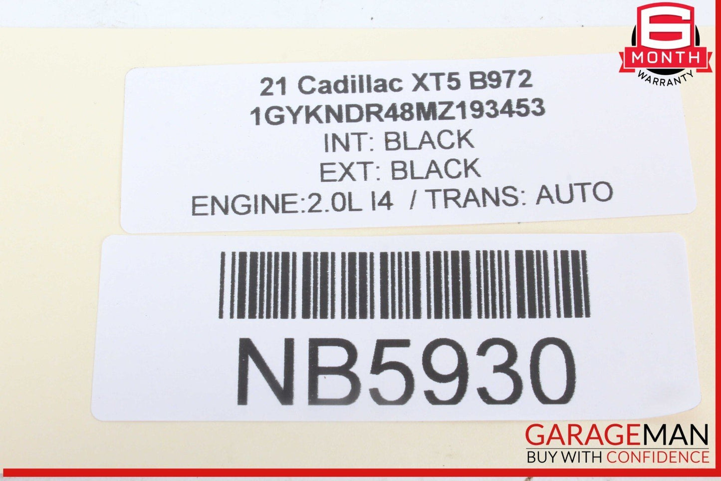 17-24 Cadillac XT5 Keyless Entry Receiver Control Module Unit 13540045 OEM