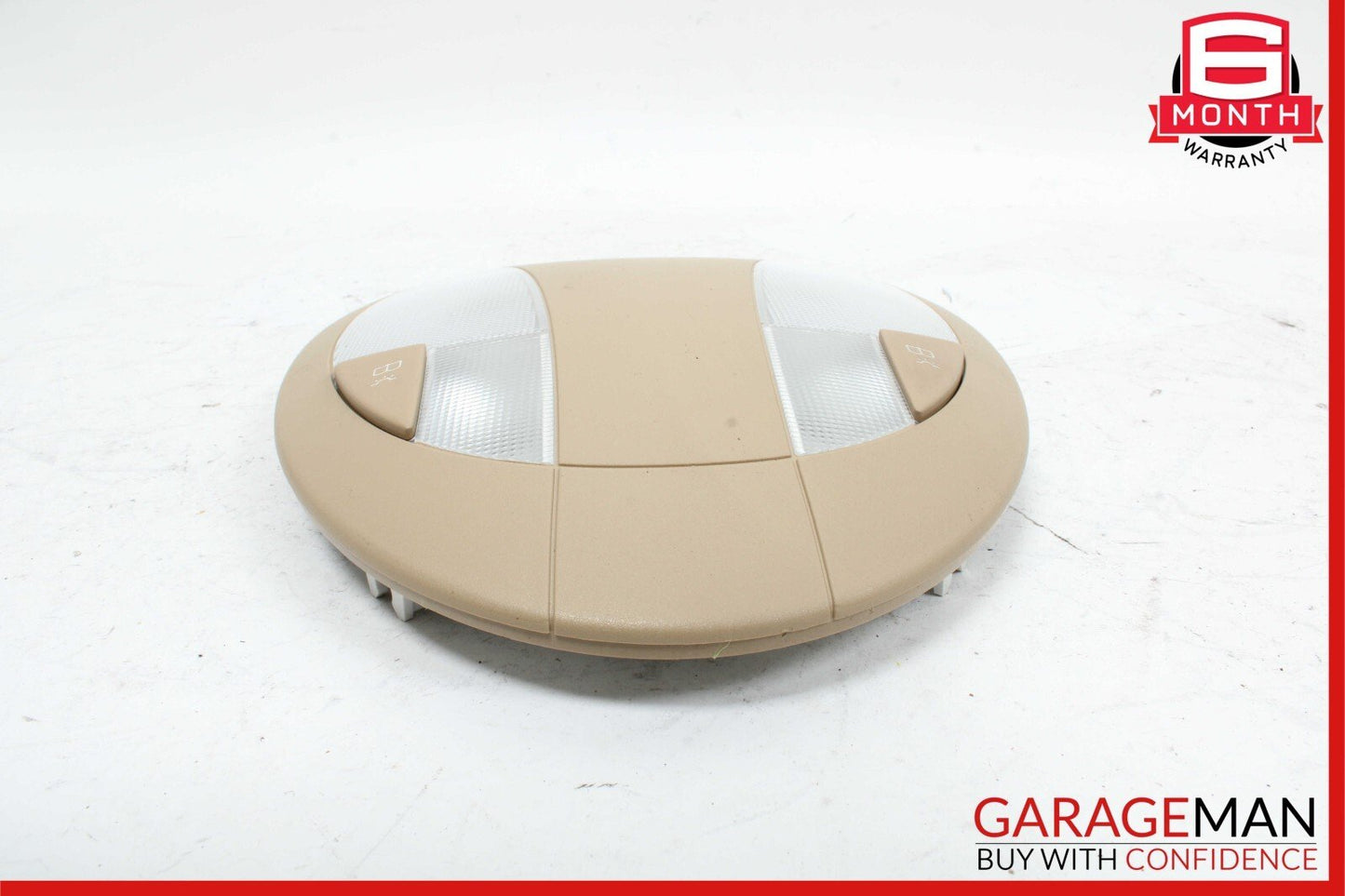 06-11 Mercedes W211 E550 E350 CLS550 Rear Overhead Dome Light Reading Map Brown