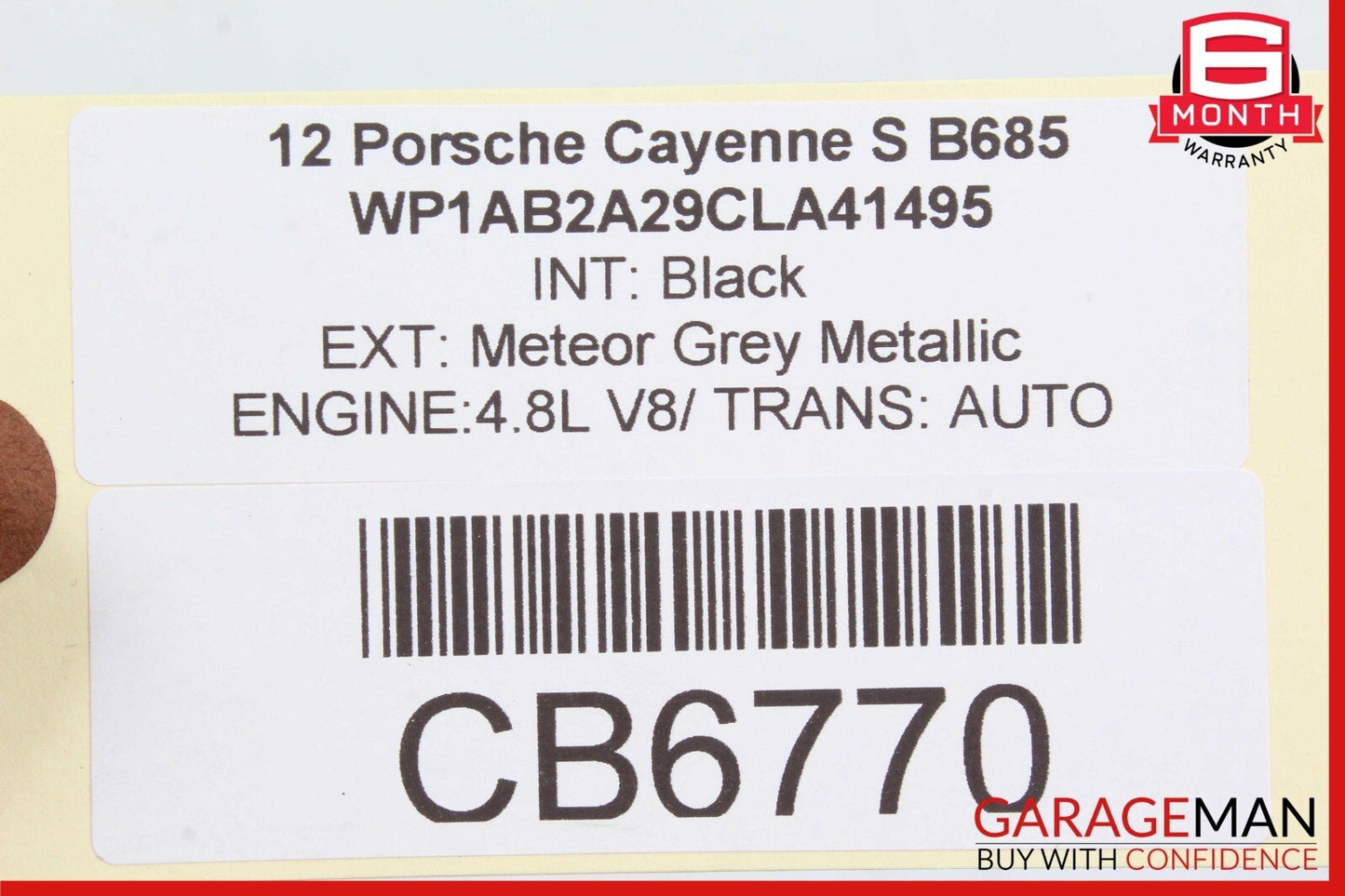 11-18 Porsche Cayenne 958 Tire Pressure Monitoring System TPMS Receiver OEM