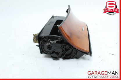 03-11 Mercedes W211 E350 E63 AMG Center Ashtray Ash Tray Storage Wood OEM