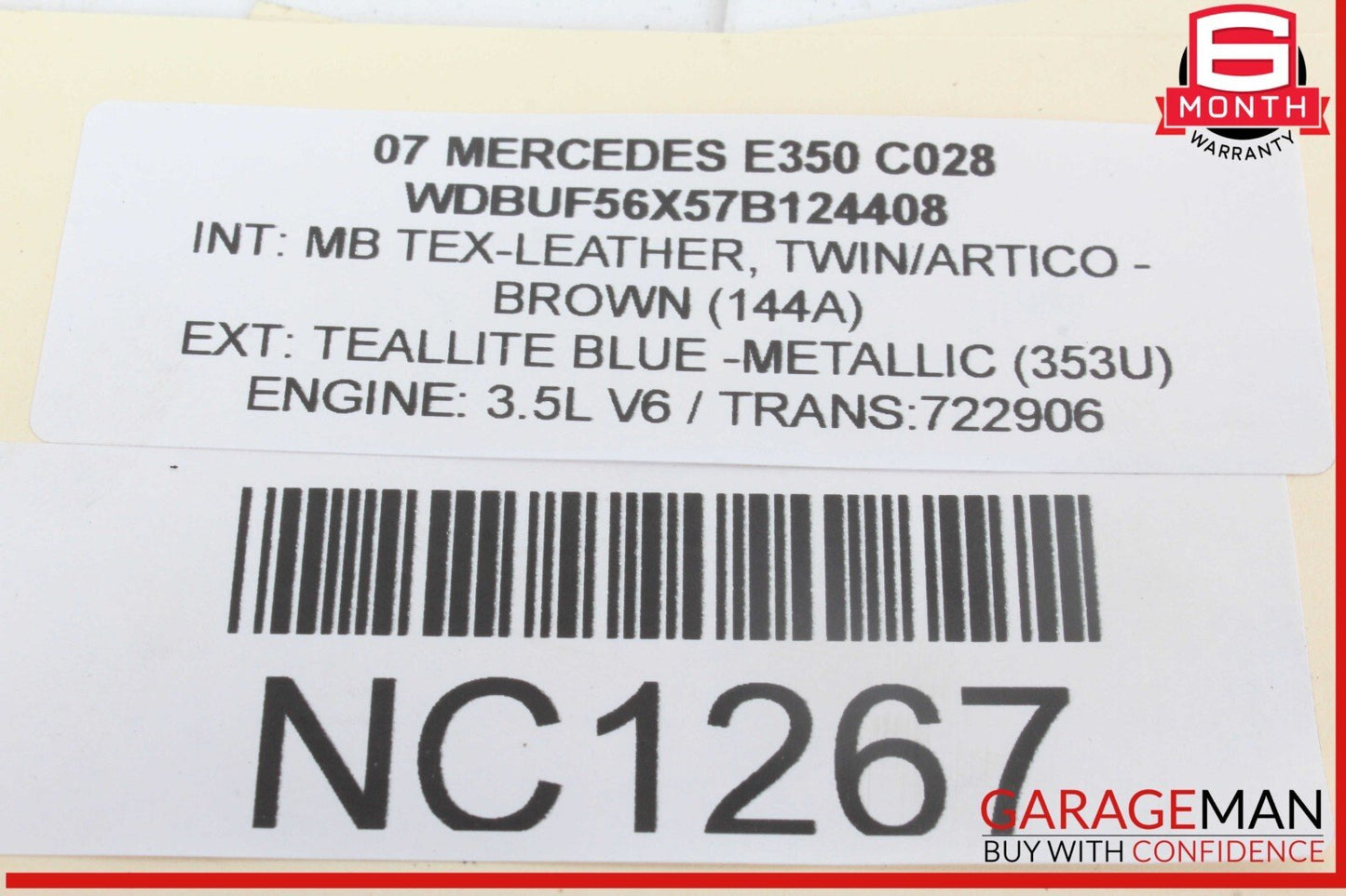 03-09 Mercedes W211 E350 E320 Rear Left Driver Side Door Lock Actuator OEM
