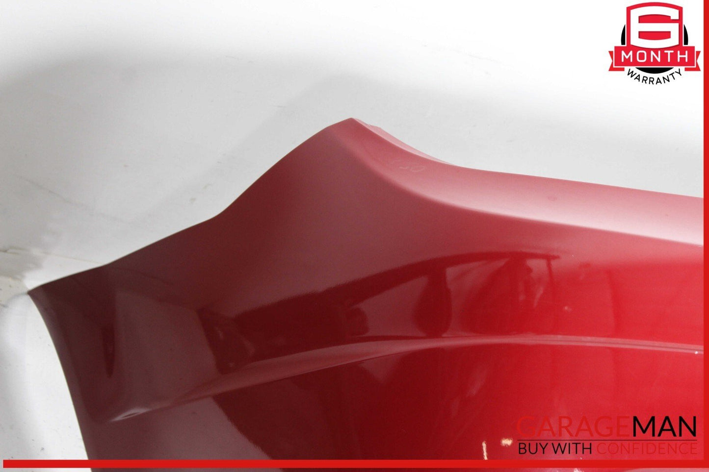 12-14 Mercedes W204 C250 Sport AMG Rear Bumper Cover Assembly Red OEM