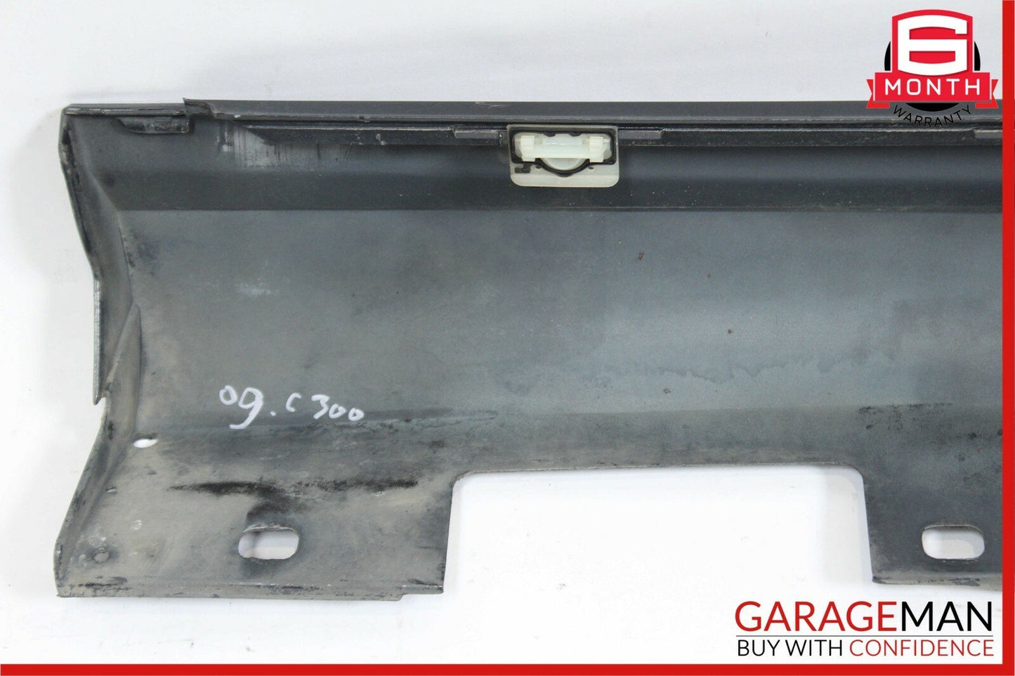 08-14 Mercedes W204 C300 Sport Left Rocker Panel Side Skirt Gray OEM
