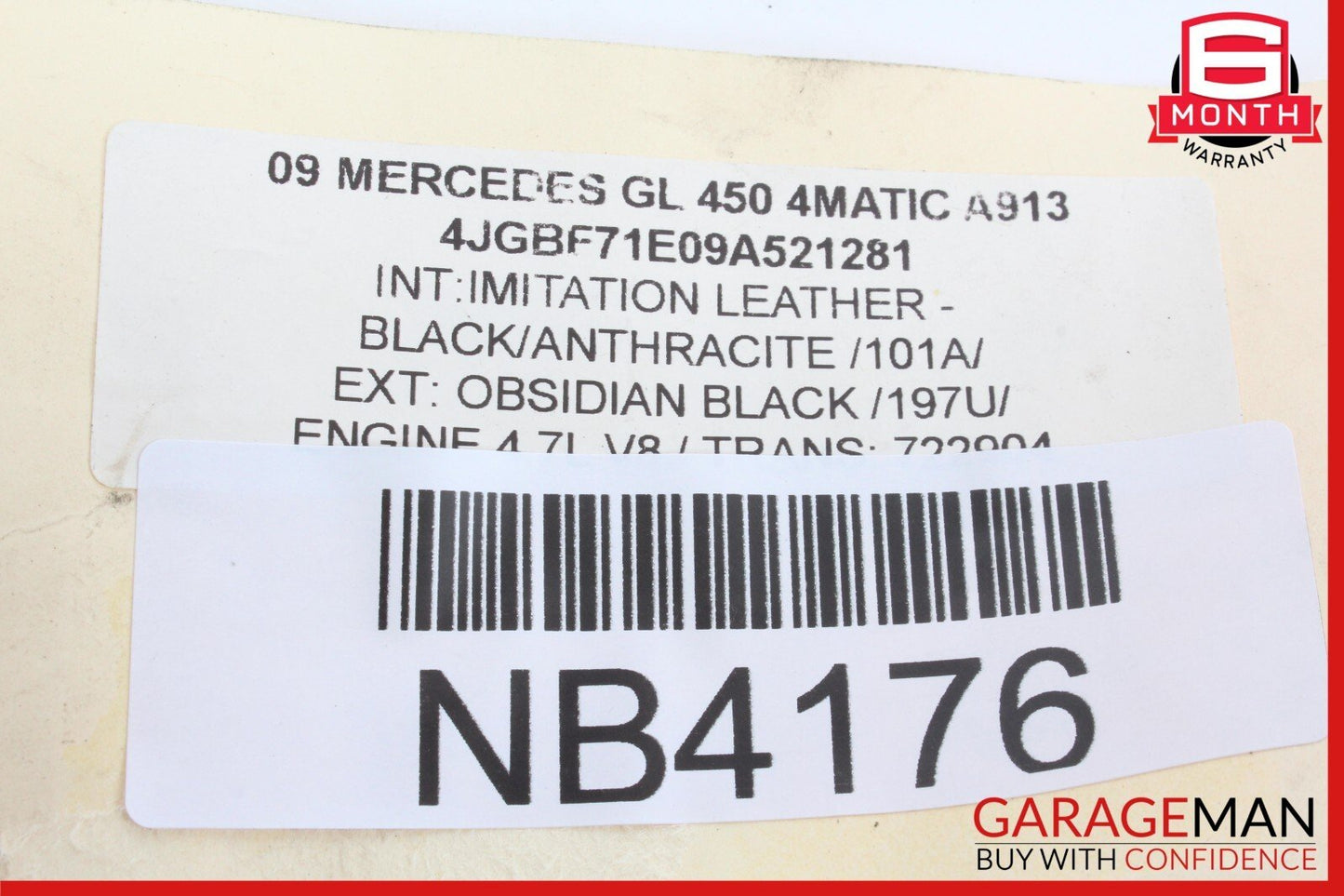 06-13 Mercedes X164 GL450 4MATIC Front Right Side Door Control Module OEM