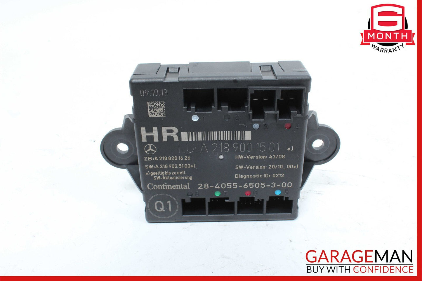 08-18 Mercedes W204 C250 CLS550 C300 Rear Right Side Door Control Module OEM