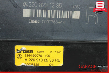00-02 Mercedes W220 S430 Front Right Passenger Side Seat Controller Module OEM