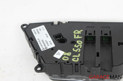 07-13 MERCEDES W216 CL550 S550 FRONT RIGHT SEAT CONTROL SWITCH Q01 OEM