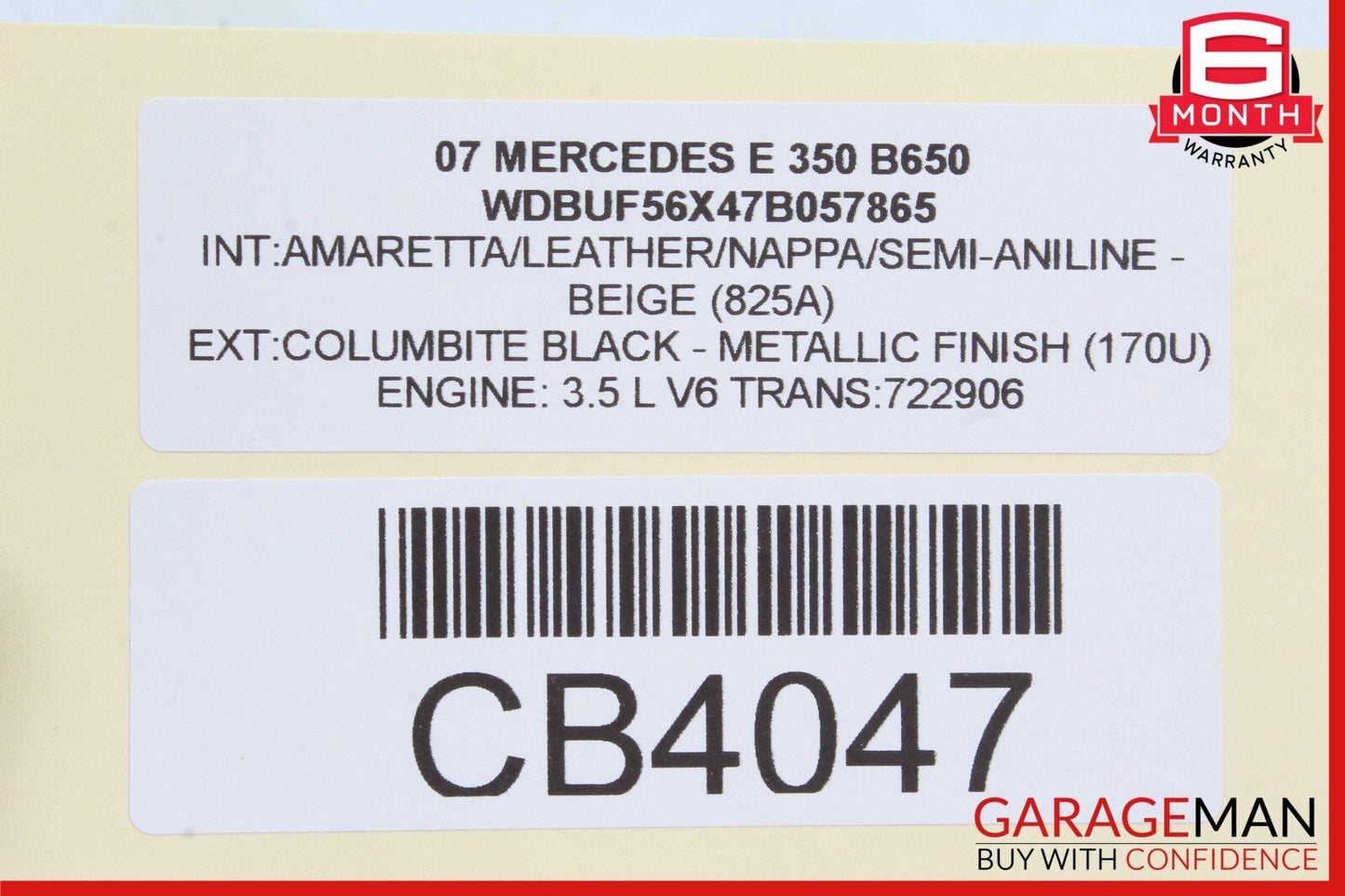 03-09 Mercedes W211 E350 E550 E63 AMG Rear Right Door Controller Module